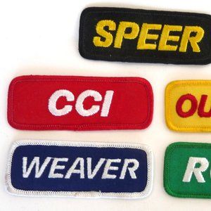 lot 5 gun Co patches Outers RCBS Speer CCI Weaver hunting vintage sporting